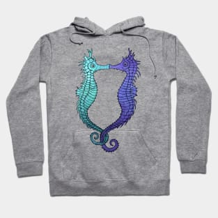 Kissing Seahorses Hoodie